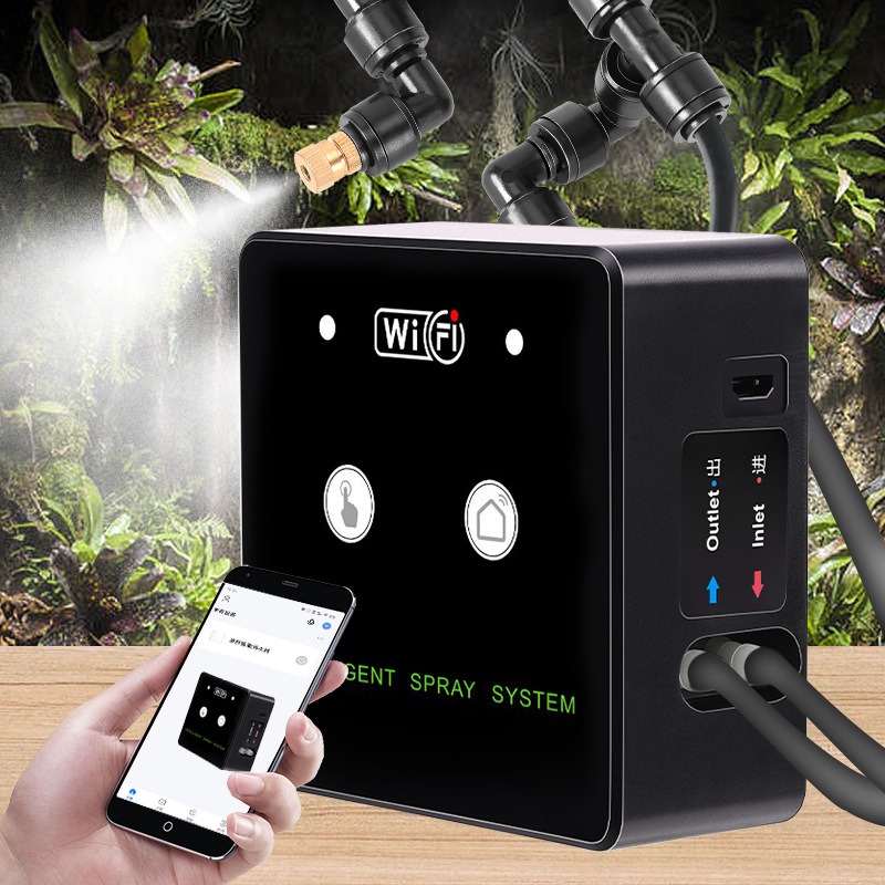 Smart Garden System - Rainforest Sprayer WiFi ควบคุมอัตโนมัติ Mist Rainforest