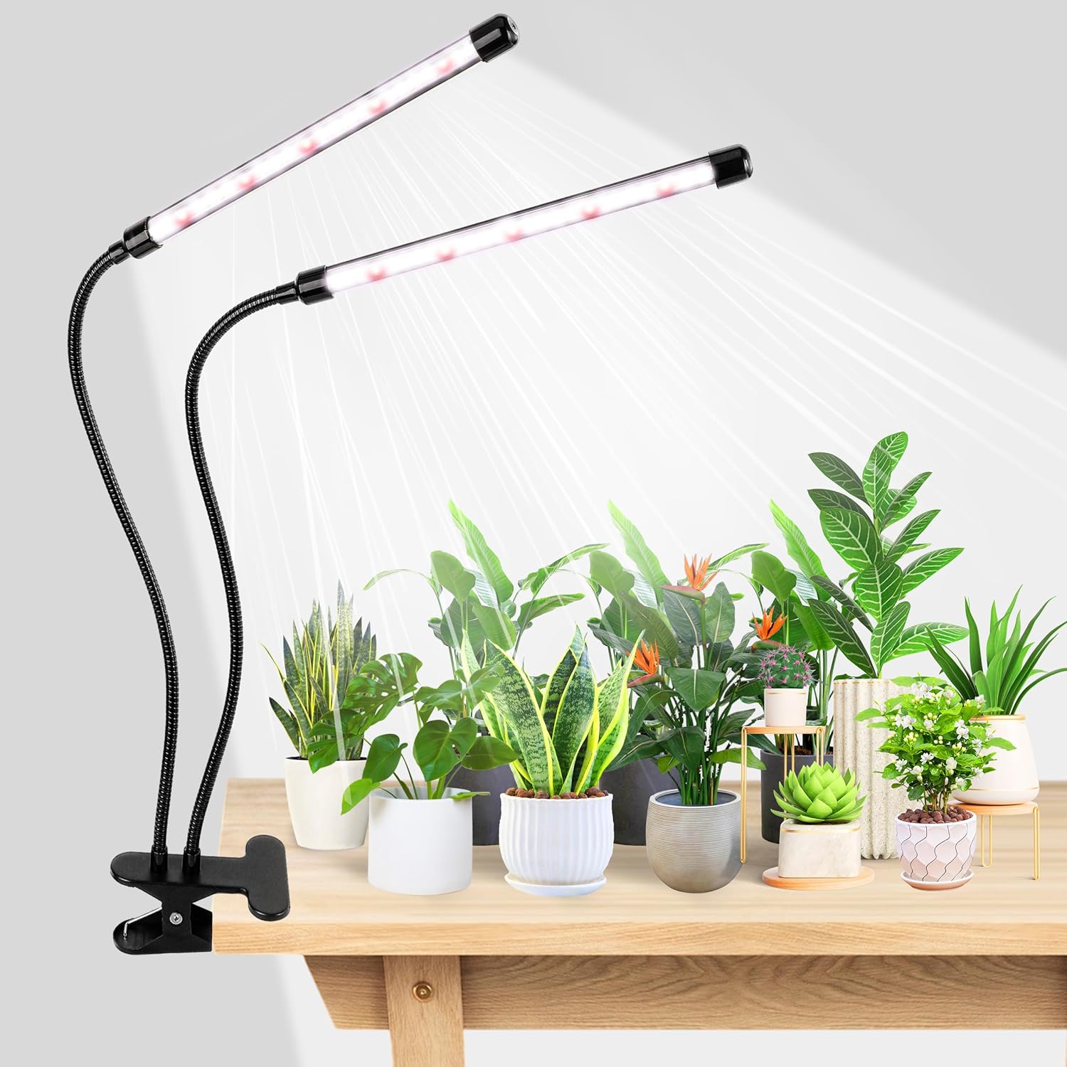 Hydroponic Grow Pod - KEBINCPLED ไฟปลูกต้นไม้แบบหนีบ USB 5V หลอดไฟ LED
