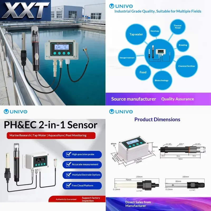 Plant Sensor - เซ็นเซอร์วัดค่า pH และ EC แบบดิจิทัล XXT