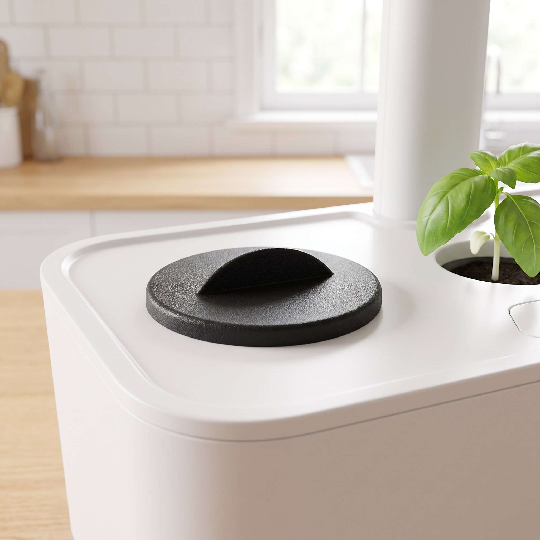 Hydroponic Grow Pod - 24 ชิ้น ฝาครอบตาข่ายปลูกพืชไฮโดรโปนิกส์ ฝาพลาสติกขนาด 1.5 นิ้ว