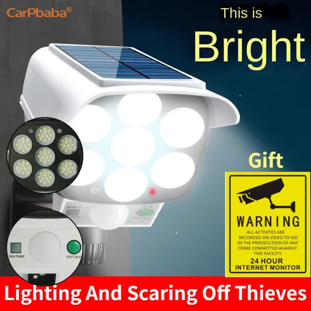 Garden Camera - กลางแจ้งพลังงานแสงอาทิตย์ Light Motion Sensor กล้อง Dummy