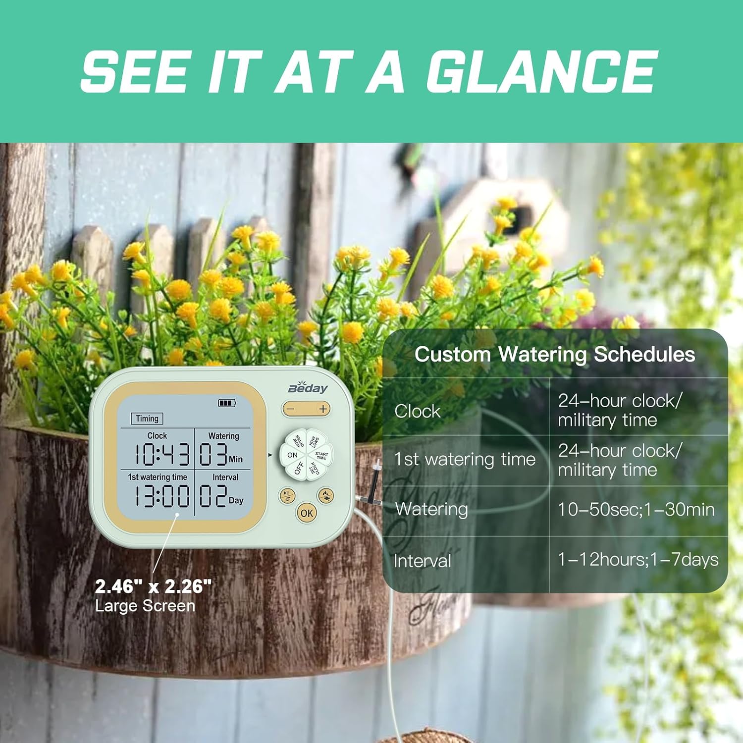 ระบบรดน้ำต้นไม้อัตโนมัติสำหรับ - Plant Sensor บทวิจารณ์และราคา