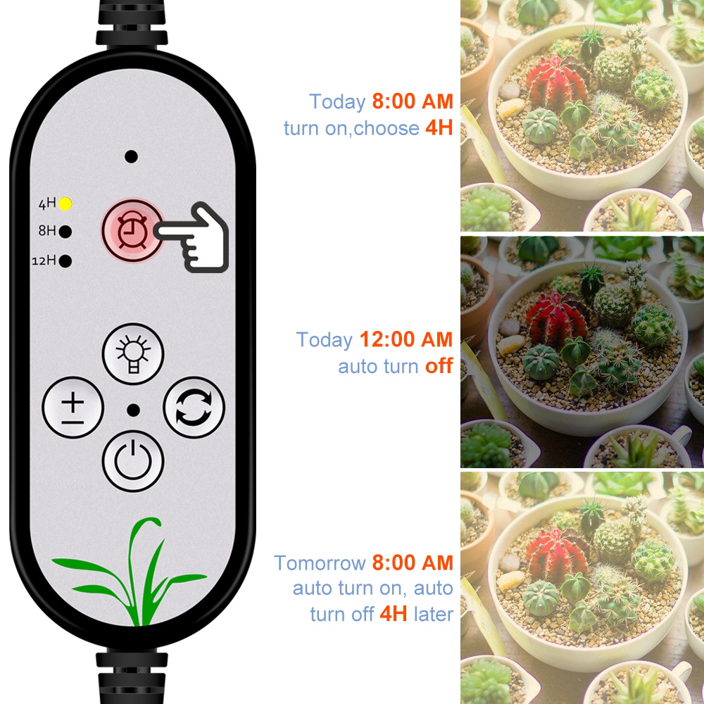LED Phyto Grow Light Spectrum  - Hydroponic Tower บทวิจารณ์และราคา