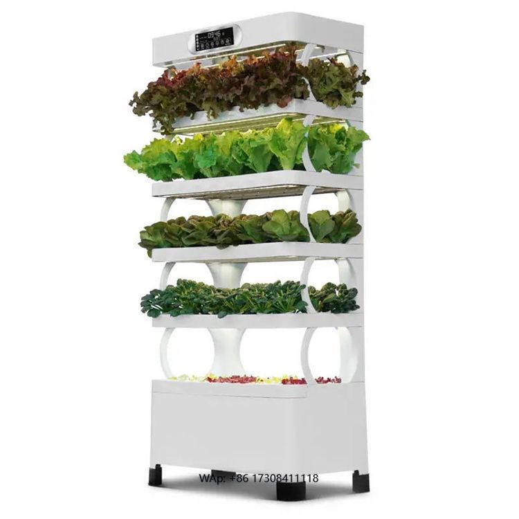 ระบบปลูกพืชไร้ดินในร่มแบบแนวตั - Hydroponic Tower บทวิจารณ์และราคา