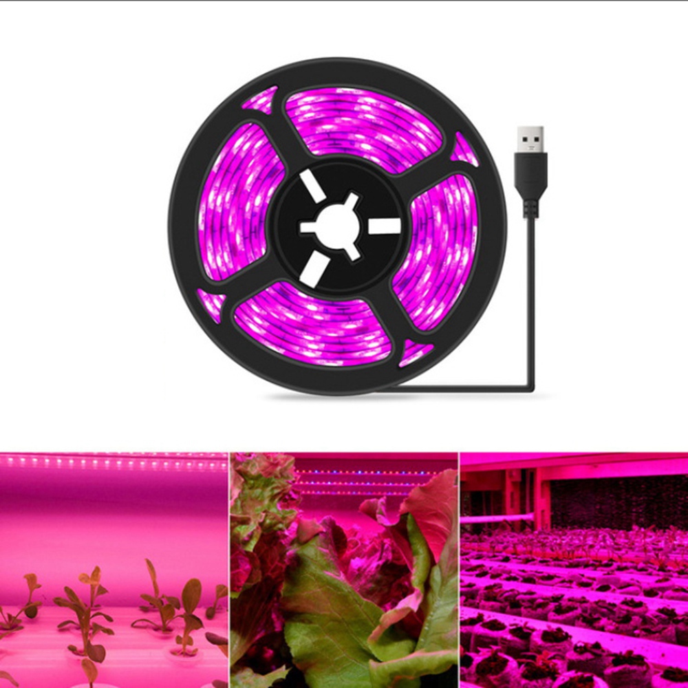 ABUH-5V โคมไฟปลูกพืช LED 5 เมต - Plant Grow Light Full Spectrum บทวิจารณ์และราคา