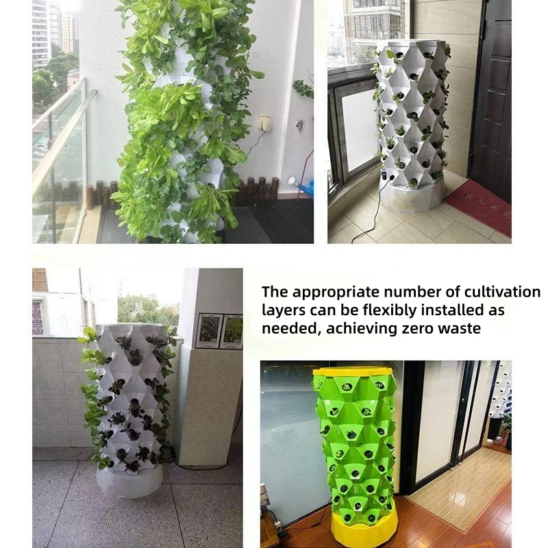 ระบบปลูกพืชแบบไฮโดรโปนิกส์แนวต - Hydroponic Tower บทวิจารณ์และราคา