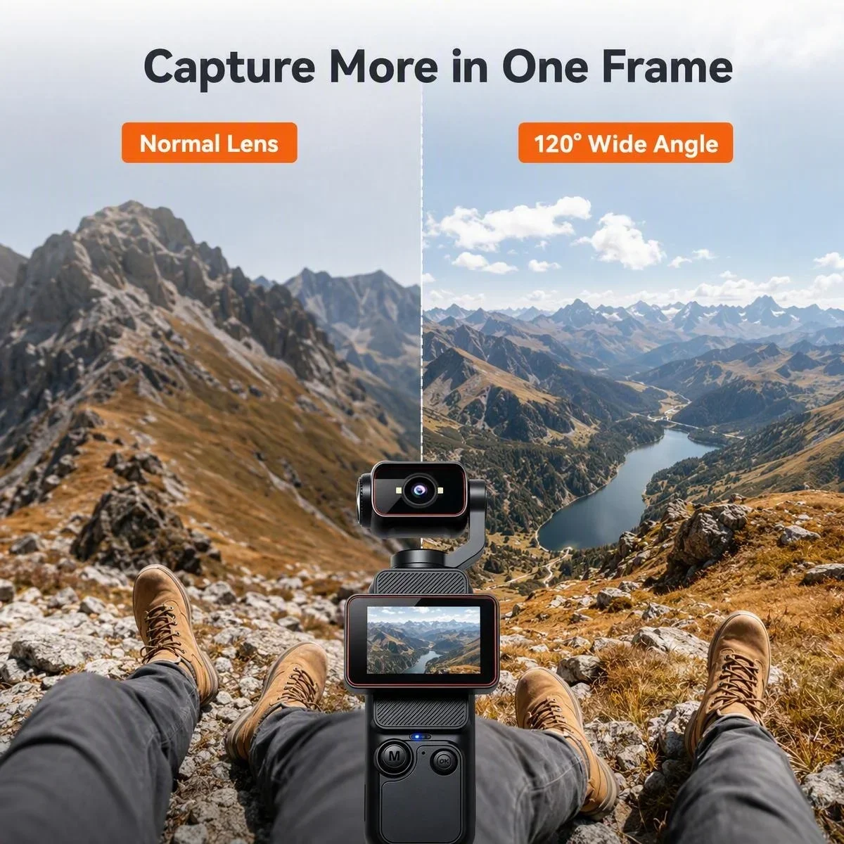 กล้องวิดีโอพกพาแบบใหม่ 270 °   - Garden Camera บทวิจารณ์และราคา