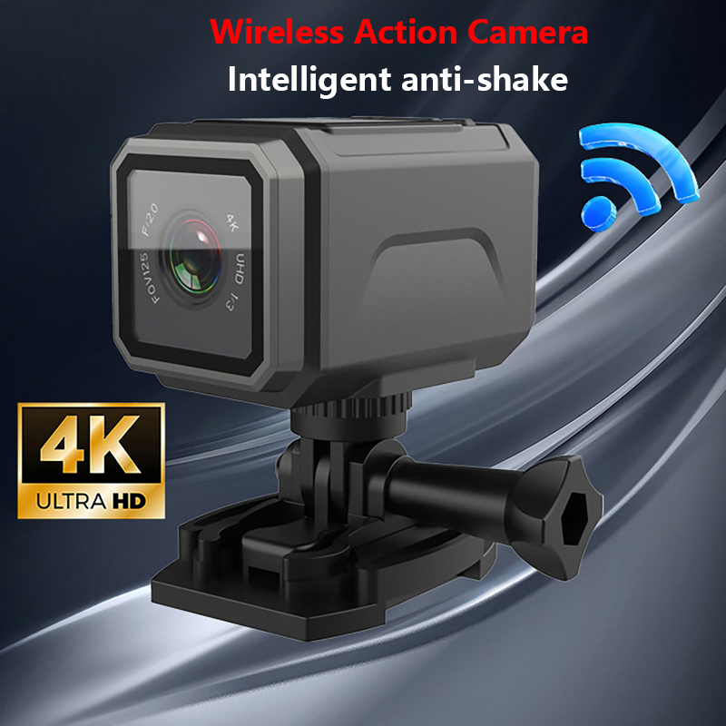 HD 4K กล้องกีฬาไร้สาย Wi-Fi กั - Garden Camera บทวิจารณ์และราคา