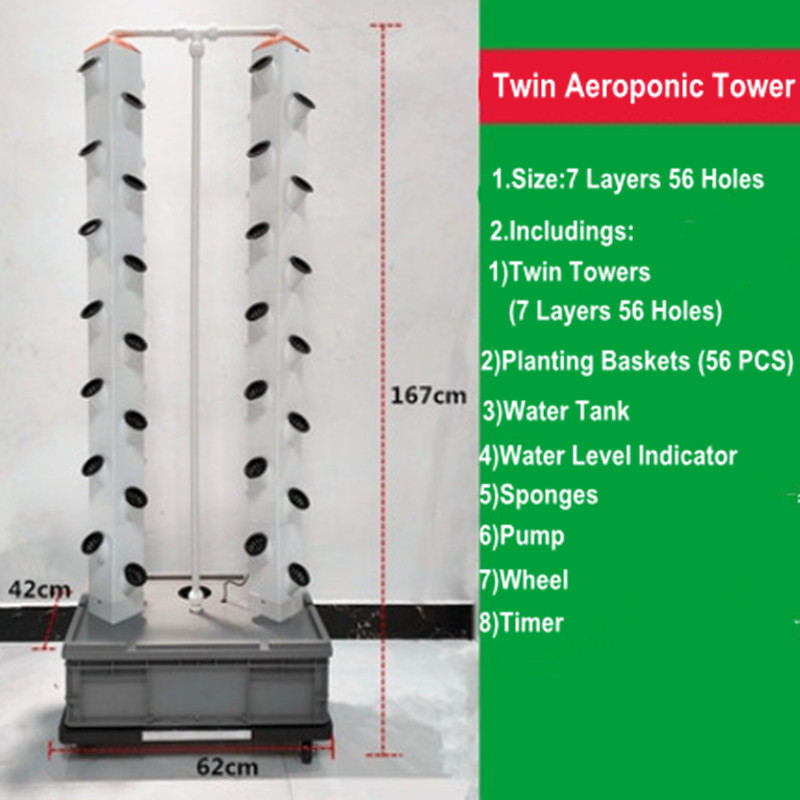 ระบบปลูกผักไฮโดรโปนิกส์แบบทาวเ - Hydroponic Grow Pod บทวิจารณ์และราคา