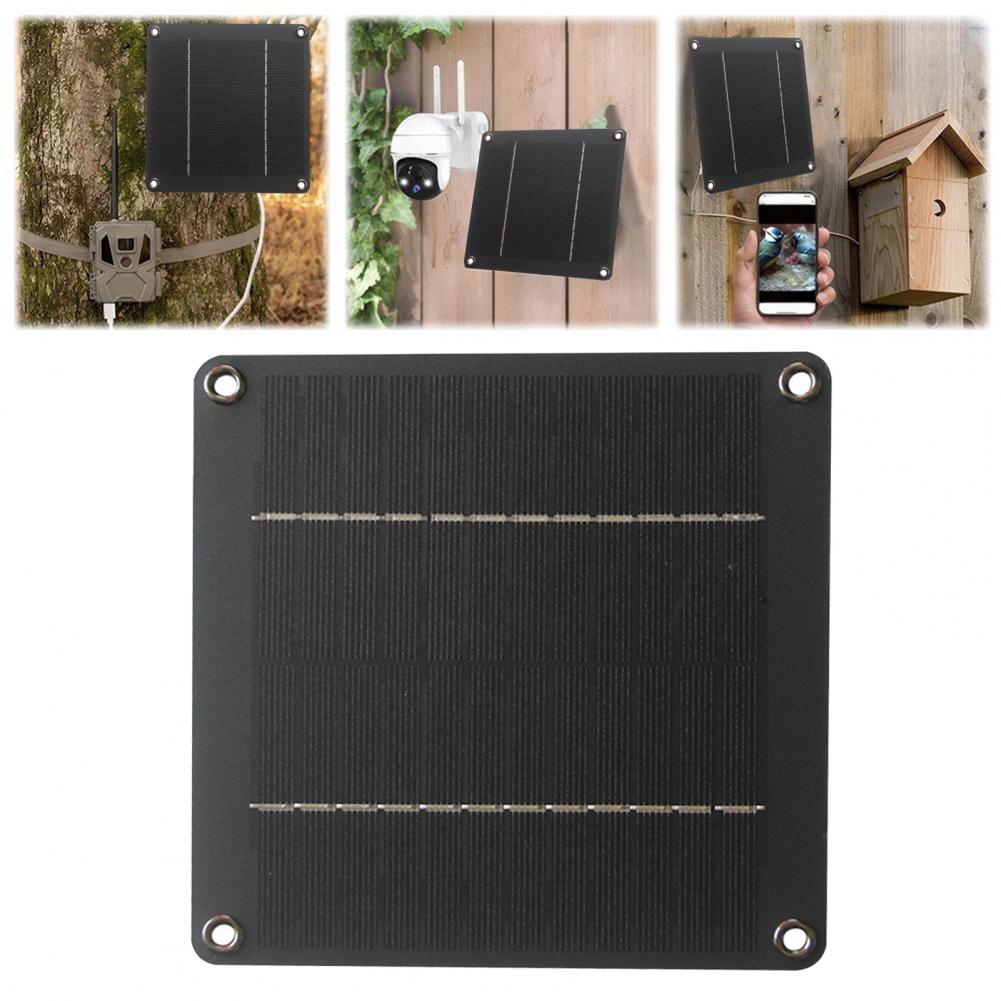 แผงโซลาร์เซลล์น้ำหนักเบา 4w 12 - Garden Camera บทวิจารณ์และราคา