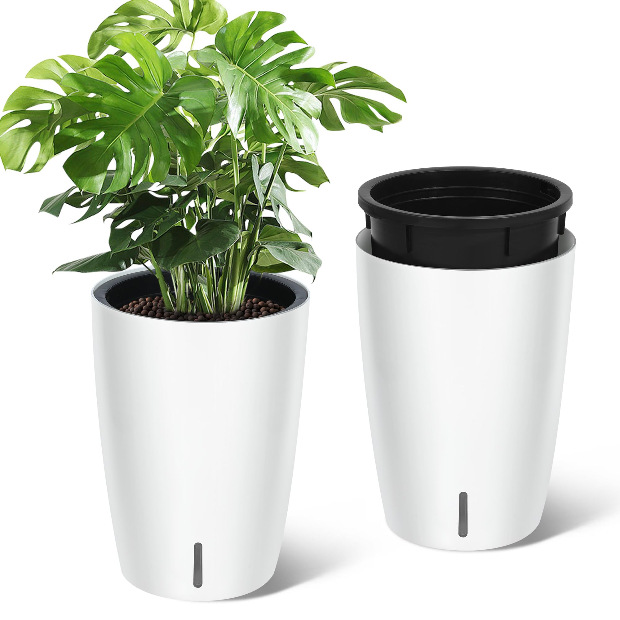 ชุดกระถางต้นไม้ทรงสูงแบบรดน้ำเ - Indoor Garden Kit บทวิจารณ์และราคา