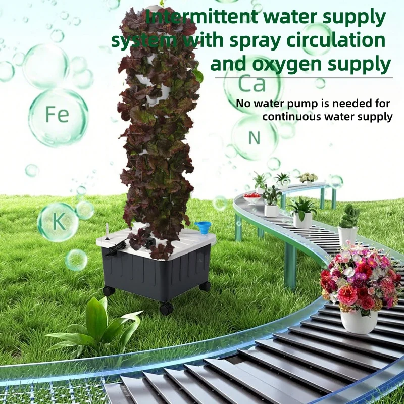 ระบบปลูกพืชไร้ดินอัจฉริยะแบบหอ - Hydroponic Tower บทวิจารณ์และราคา