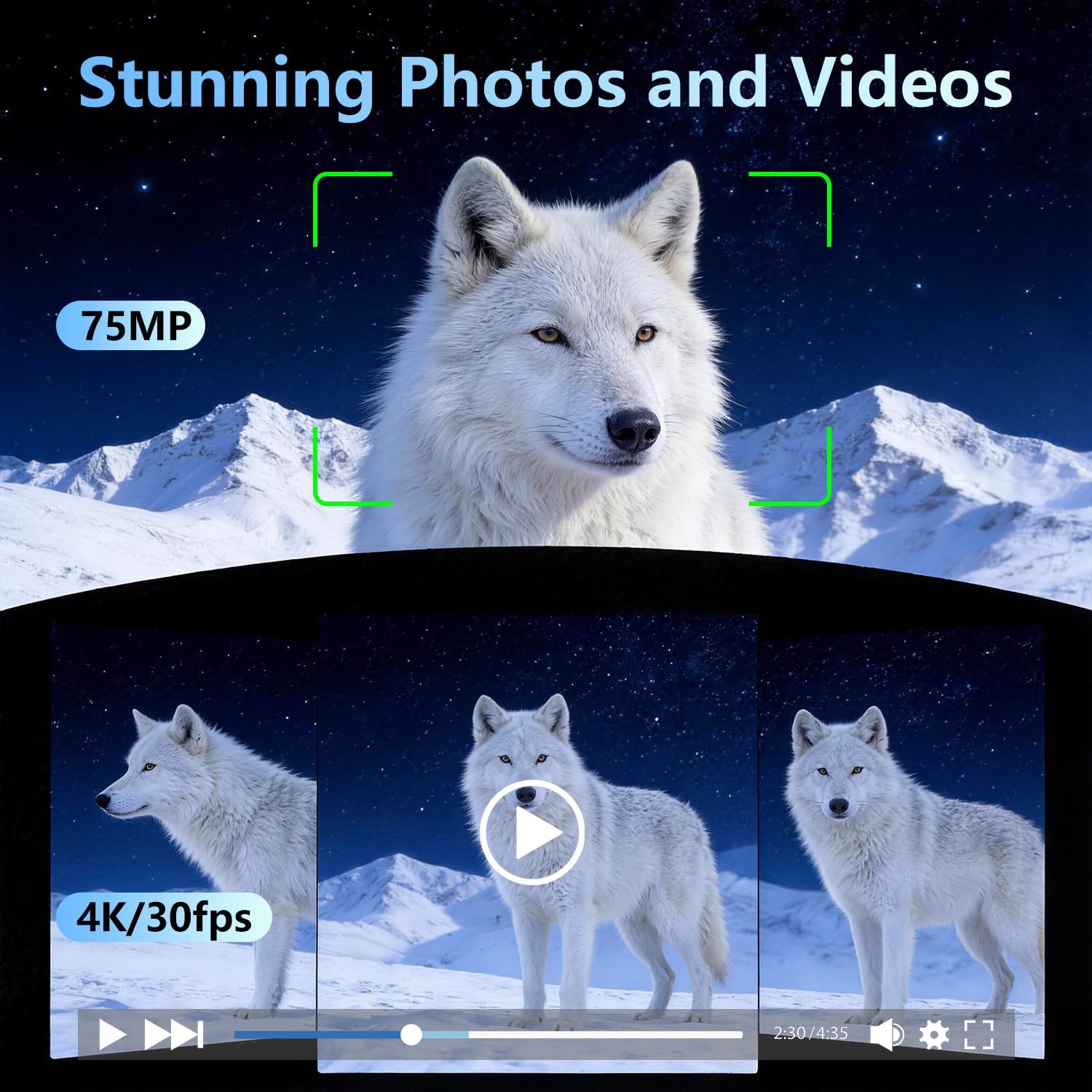 กล้องวิดีโอบล็อกแบบพกพาพร้อมกิ - Garden Camera บทวิจารณ์และราคา