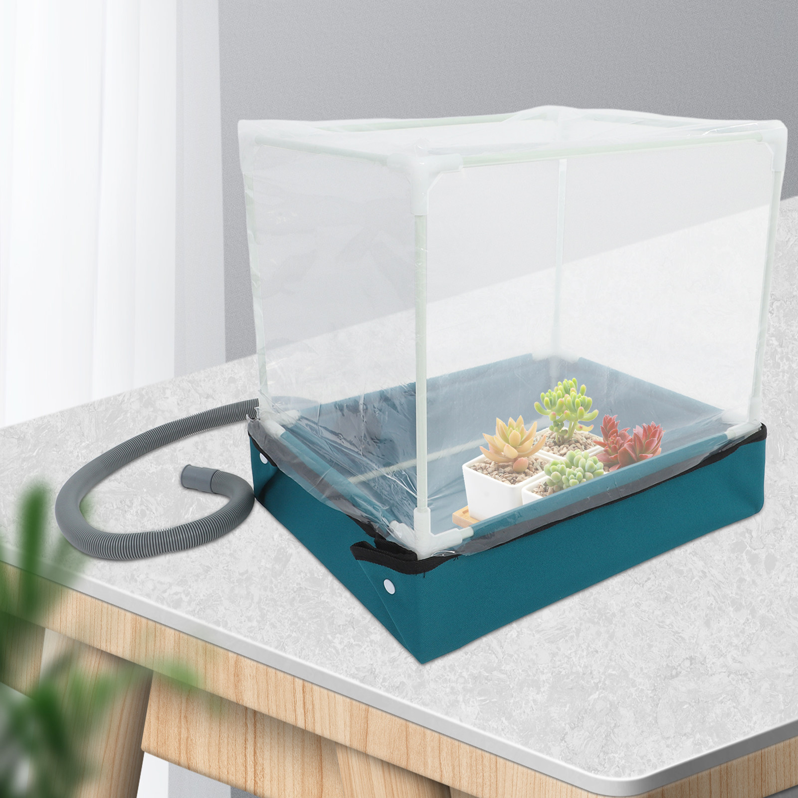 ชุดเรือนกระจกขนาดเล็กสำหรับปลู - Indoor Garden Kit บทวิจารณ์และราคา